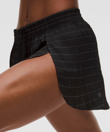 Kratke hlače lululemon Negative Split Textured Reflective Running Shorts Crna | prod20003643, 6