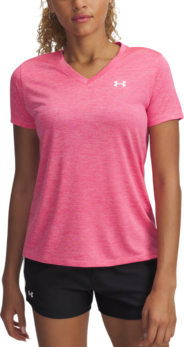 Majica kratkih rukava Under Armour Under Armour Tech Short Sleeve V-Neck T-Shirt Ružičasta | 1384227-672