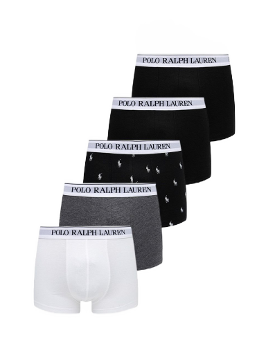 Bokserice Polo by Ralph Lauren Stretch Cotton Five Classic Trunks Višebojno | 714864292004