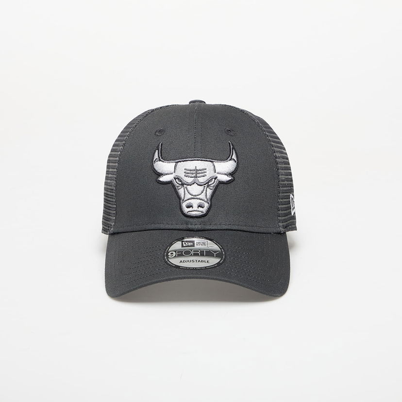 Kapa New Era Chicago Bulls NBA 9FORTY Trucker Adjustable Cap Siva | 60667433