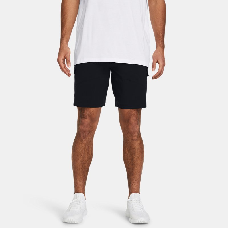 Kratke hlače Under Armour Cargo Shorts aus Stretchgewebe für Herren Schwarz Crna | 1383022-001