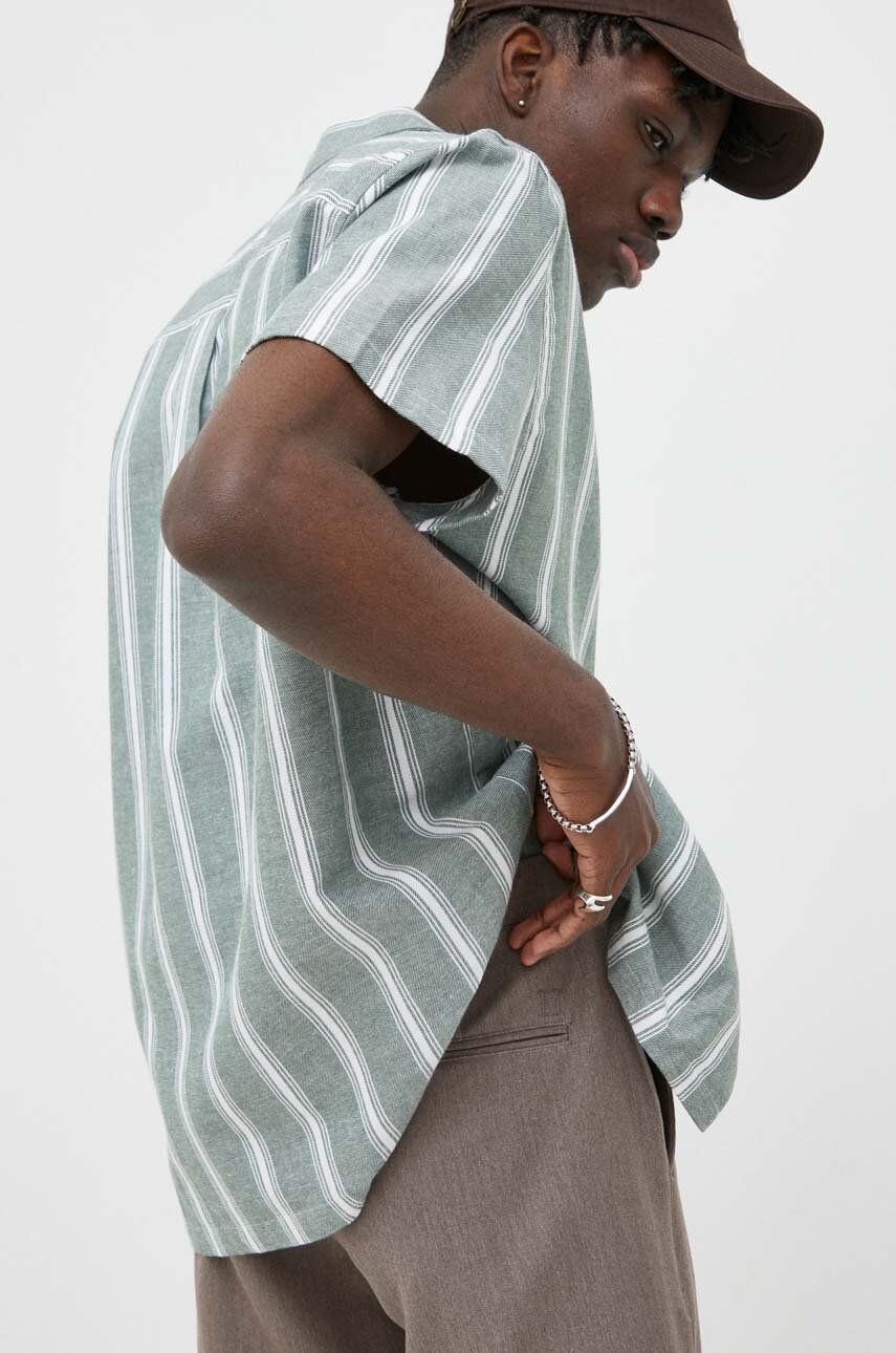 Košulja Les Deux Lawson Stripe Shirt Zelena | LDM401057, 0