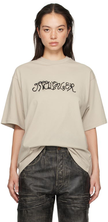 Majica kratkih rukava Ottolinger Ottolinger Oversized Puffy Logo T-Shirt Bež | 1150102121, 0