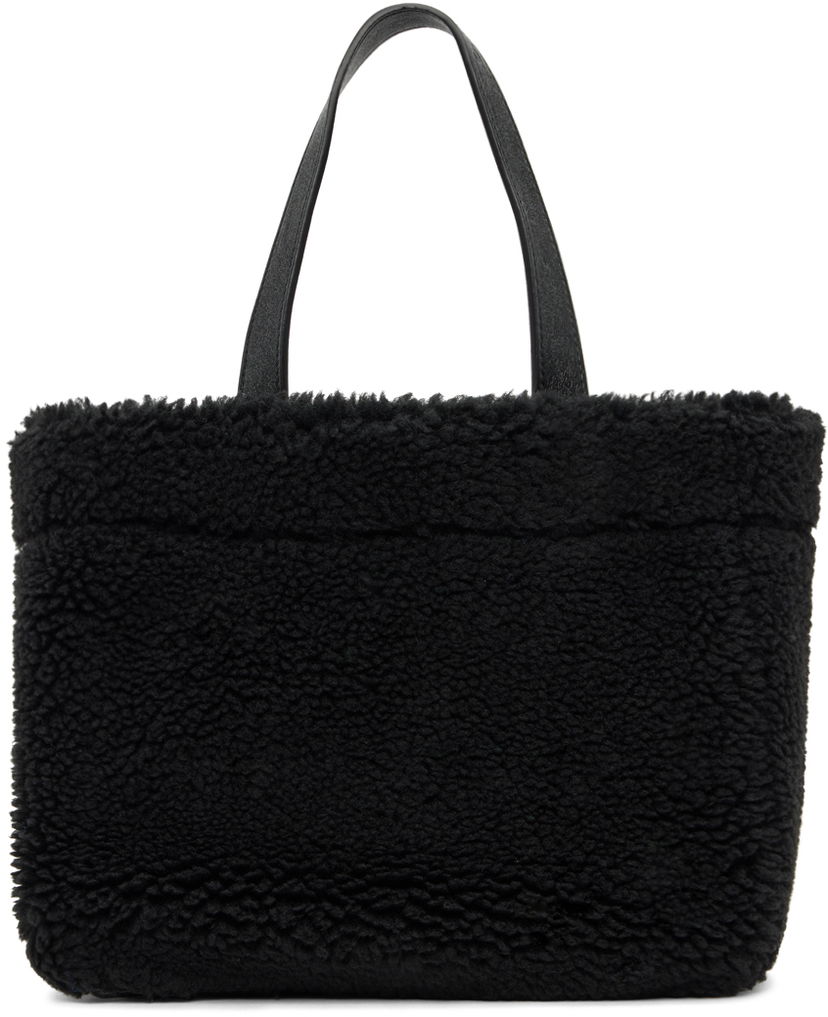 Tote bag STAND STUDIO Fleece Shopping Tote Bag Crna | 61742-9031