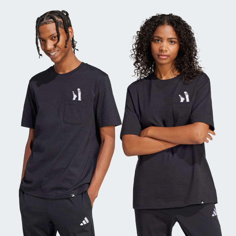 Majica kratkih rukava adidas Performance Graphic Pocket T-Shirt Crna | JC5283
