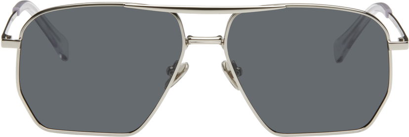 Sunčane naočale Coperni Coperni Aviator Sunglasses Metalik | COPSG07F8001