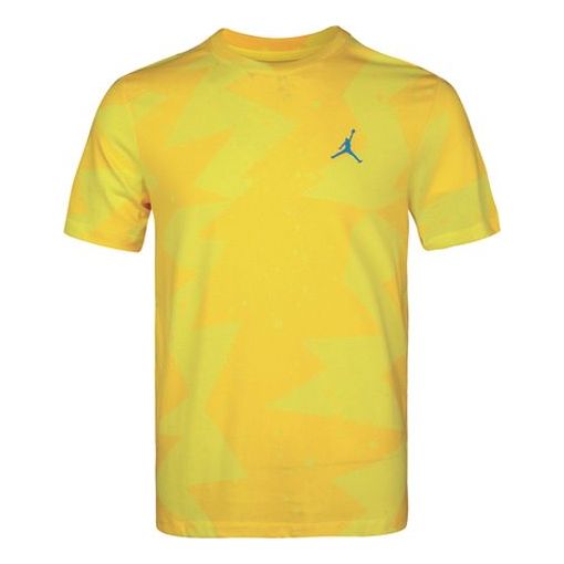 Majica kratkih rukava Jordan Jordan Poolside Splash Ink Print T-Shirt Žuta | CJ6216-728