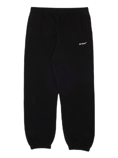 Trenirka Off-White Caravag Diag Slim Sweatpant Crna | OMCH029C99FLE0041001
