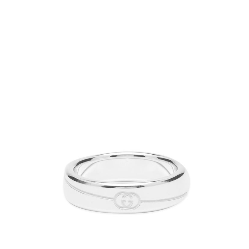 Prsten Gucci Tag Ring 6mm "Silver" Metalik | YBC774052001