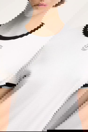 Majica kratkih rukava Sporty & Rich Sporty & Rich Srhwc Ringer T-Shirt Bijela | TO081622305WH01, 3