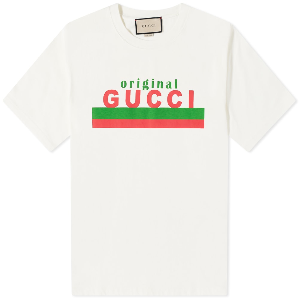 Majica kratkih rukava Gucci Original Tee Bijela | 616036-XJCOQ-9095, 0