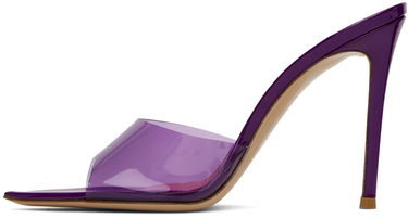 Tenisice i cipele Gianvito Rossi Elle 105 Transparent Strap Heels Ljubičasta | G11900.15RIC.GSV, 2