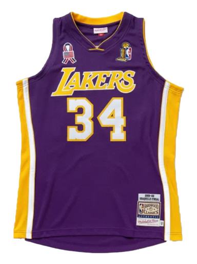 Dres Mitchell & Ness Los Angeles Lakers Shaquille O'Neal Finals Jersey Ljubičasta | AJY44187-LAL01SONPURP