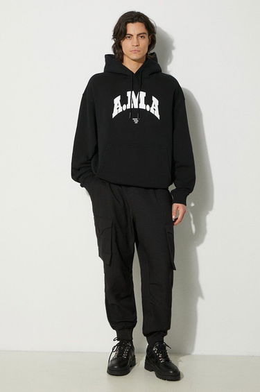 Dukserice Marcelo Burlon Hoodie With Print Crna | CMBB106F24FLE0081001, 1