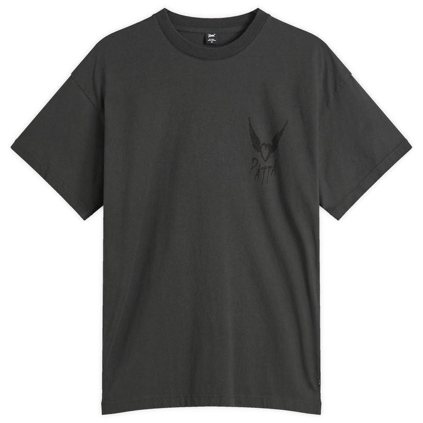 Majica kratkih rukava Patta Patta Angelwings T-Shirt Crna | POC-SS25-1000-290-0001-086