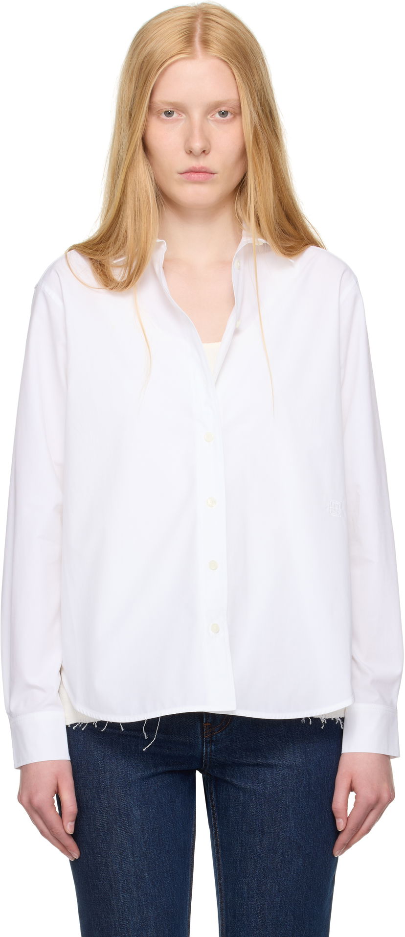 Košulja TOTEME Signature Cotton Shirt Bijela | 243-WRT810-FB0119