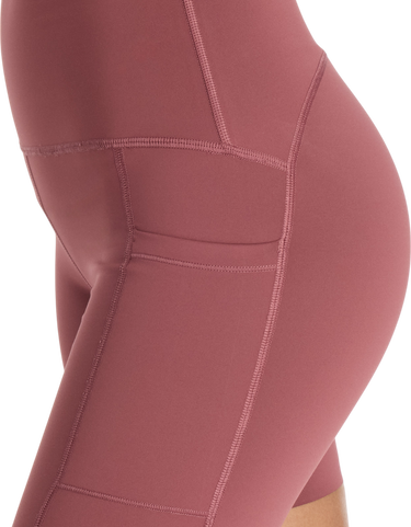 Kratke hlače New Balance New Balance Sleek Pocket High Rise Short 6" Tamnocrvena | ws51271-wad, 2