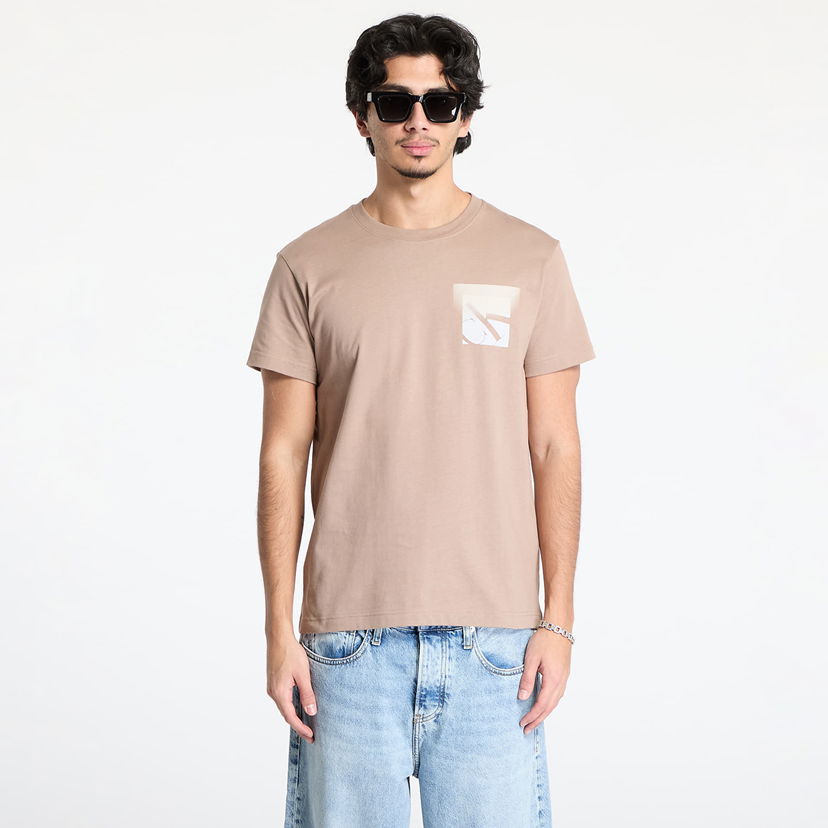 Majica kratkih rukava CALVIN KLEIN Calvin Klein Jeans Soft Box Monogram T-Shirt Smeđa | J30J327092 PFW