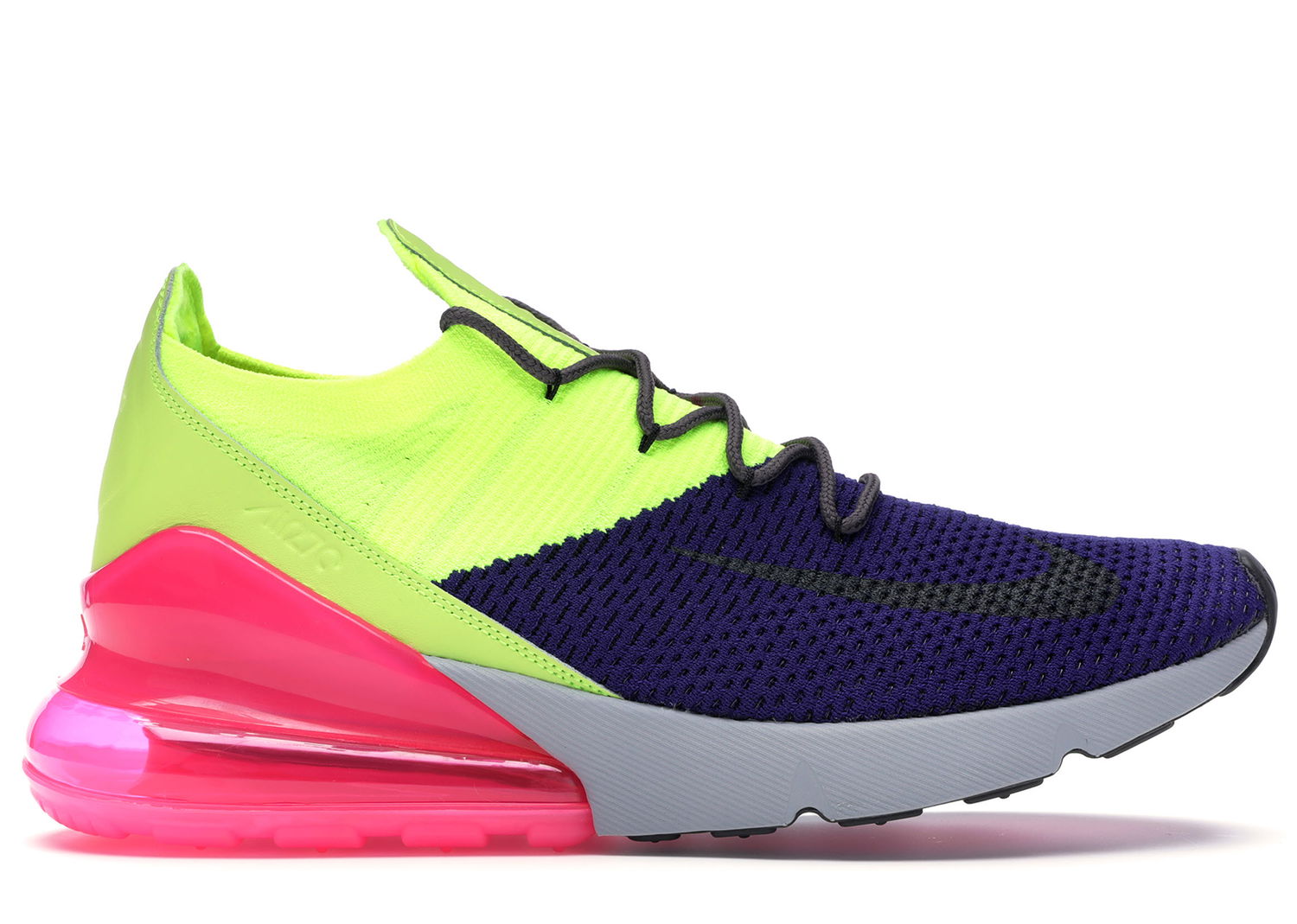 Tenisice i cipele Nike Air Max 270 Flyknit Regency Purple Volt Zelena | AO1023-501, 0