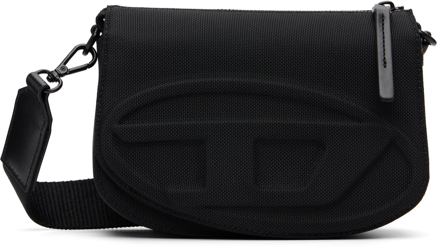 Torba za rame Diesel 1DR Embossed Logo Camera Bag Crna | X10223-P8426-T8013, 0