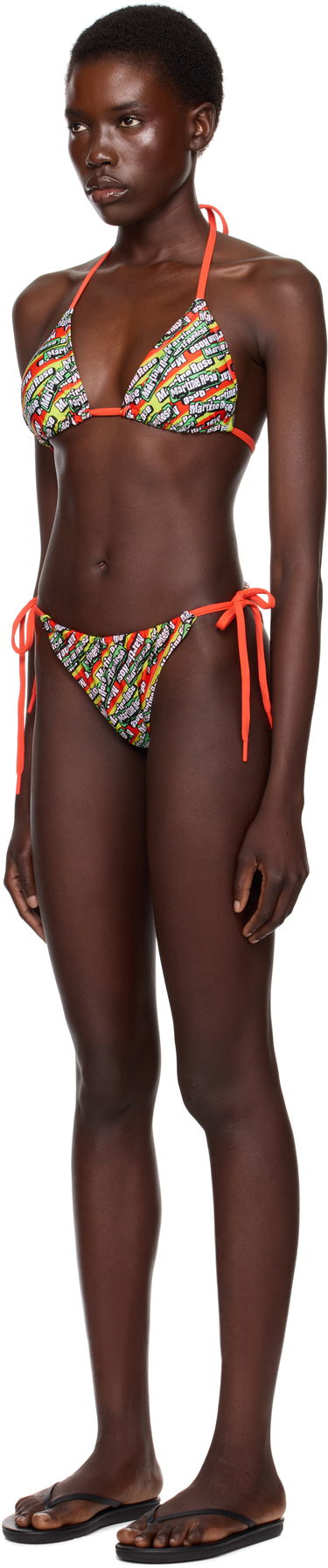 Kupaći kostimi Martine Rose Martine Rose Logo Print Bikini Višebojno | 141JT13418R, 3