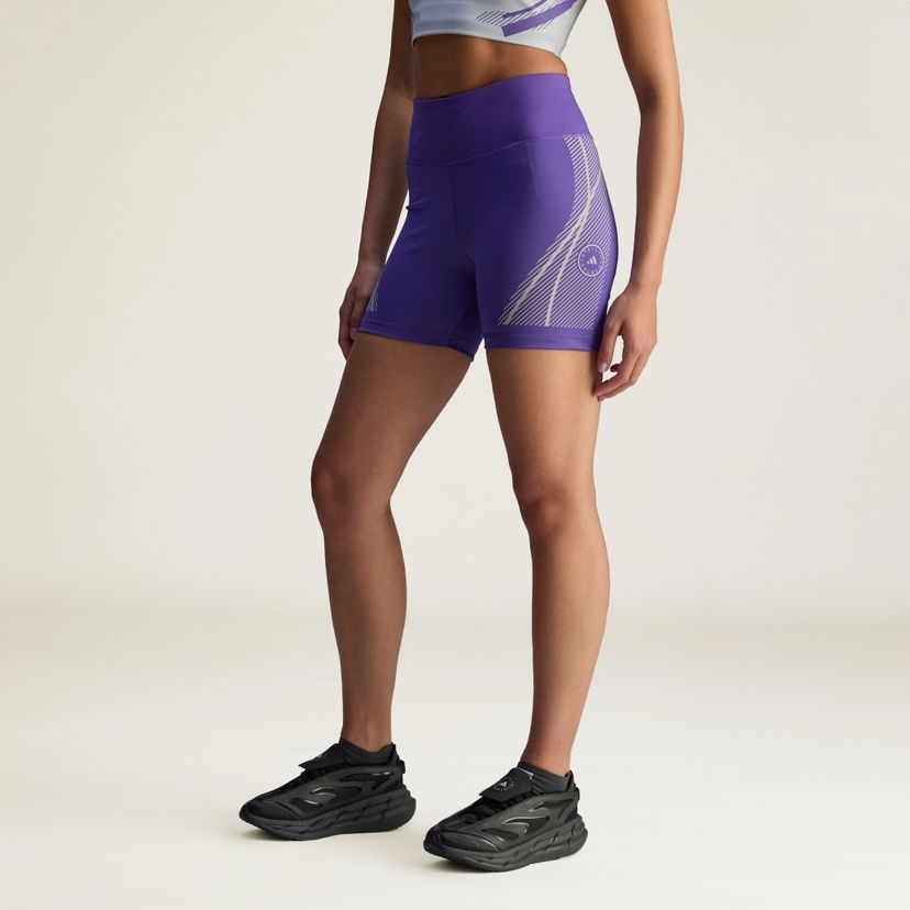 Kratke hlače adidas Performance adidas by Stella McCartney TruePace Running Shorts Ljubičasta | JW2025