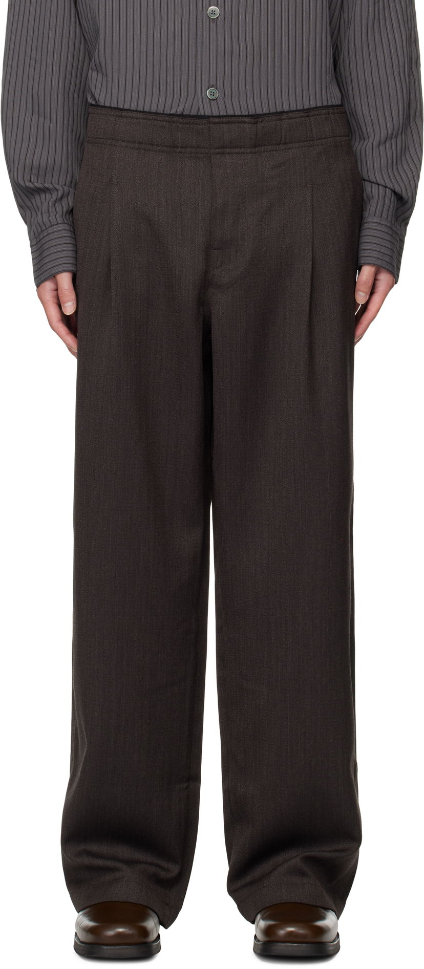 Hlače OUR LEGACY OUR LEGACY Leisure Trousers Smeđa | M4254LH