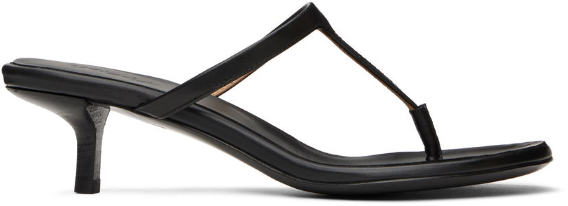 Njega cipela Marsèll Marsell Sottiletta Heeled Sandals Crna | MW8543 P011