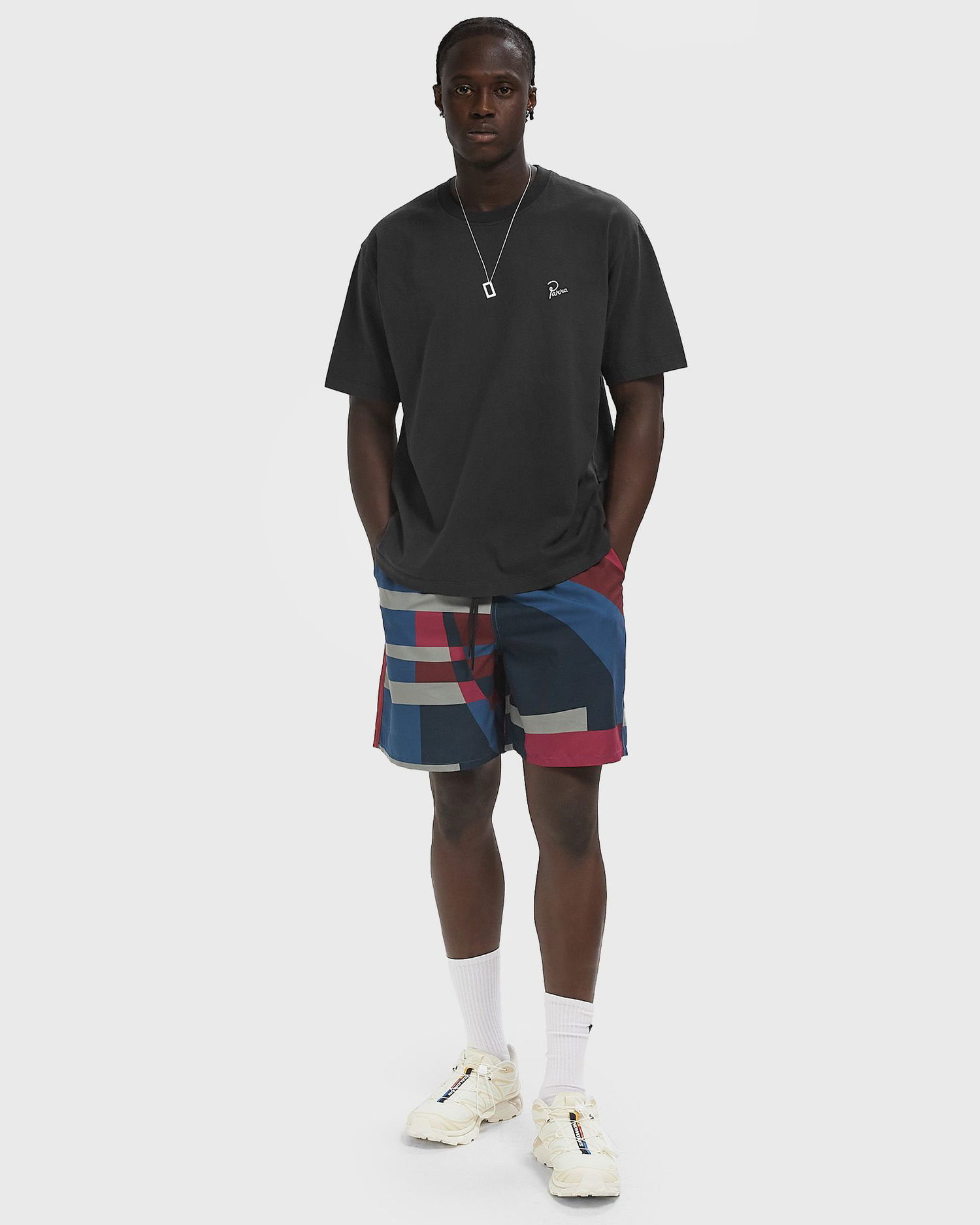 Majica kratkih rukava By Parra Men's Signature T-Shirt Crna | 54118, 1