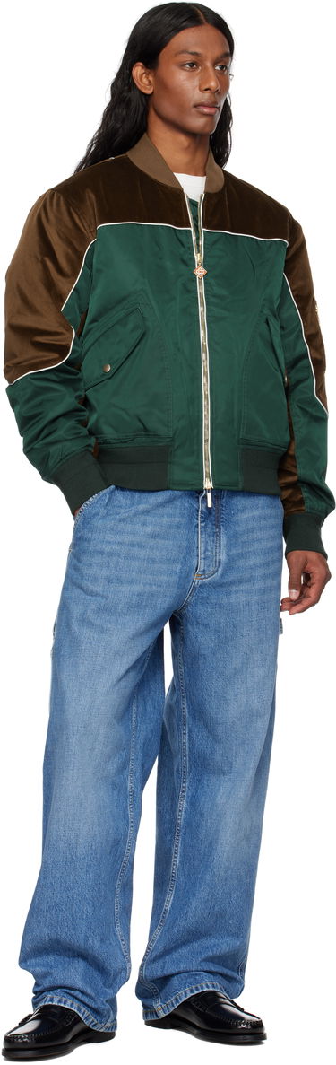 Bomber jakna Casablanca Casablanca Carseat Bomber Jacket Zelena | MS25-OT-171-01, 3