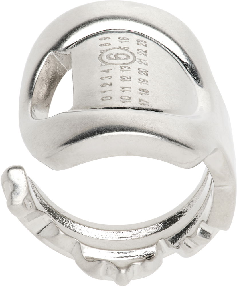 Prsten Maison Margiela MM6 Maison Margiela Bottle Opener Key Ring Metalik | SM6UQ0084 P7210