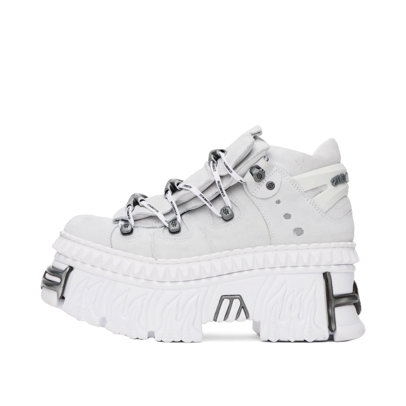 Tenisice i cipele VETEMENTS New Rock Edition Fire Platform Bijela | UA66SN100W