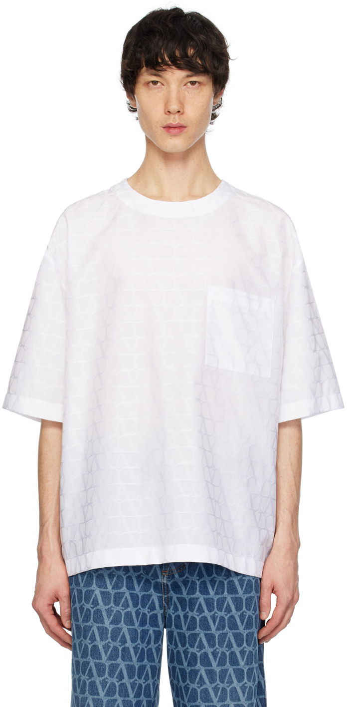 Majica kratkih rukava Valentino Iconographe T-Shirt Bijela | 4V3CJI209VC, 0