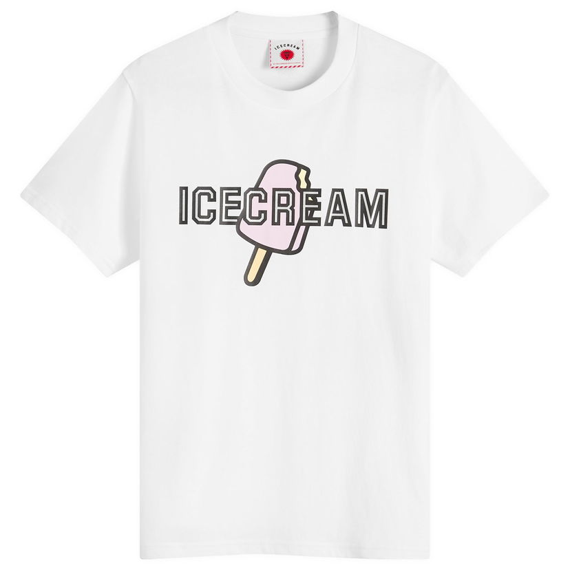 Majica kratkih rukava BBC IceCream Popsicle Graphic T-Shirt, Size Large Bijela | ICWW25315-WHT