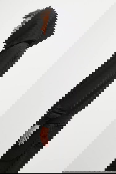 Dukserice Rick Owens Rick Owens DRKSHDW Mountain Hoodie Crna | DU02E7286.RIG, 1