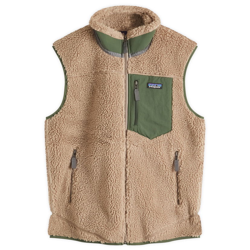 Prsluk Patagonia Classic Retro-X Fleece Vest Bež | 23048-SBDY
