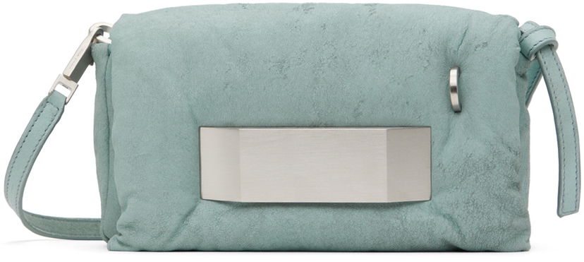 Torba za rame Rick Owens Rick Owens Porterville Pillow Griffin Bag Tirkiz | RA02D0545 LBAPA