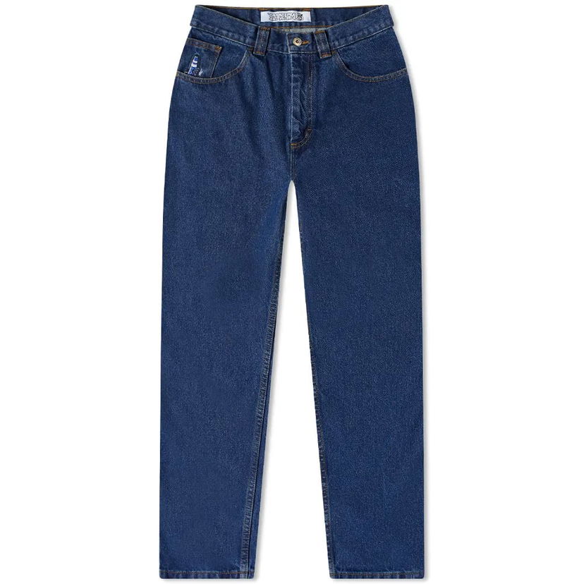 Jeans Polar Skate Co. Polar Skate Co. 92! Denim Jeans Plava | PSC-CO-92DENIM-DRKBLU