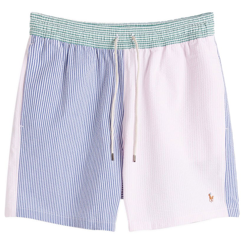 Kupaći kostimi Polo by Ralph Lauren Polo Ralph Lauren Multi Stripe Seersucker Swim Shorts, Size Large Višebojno | 710963307001