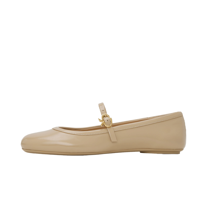 Tenisice i cipele Gianvito Rossi Carla Ballerina Flats Bež | G22223-05GOM-NUI