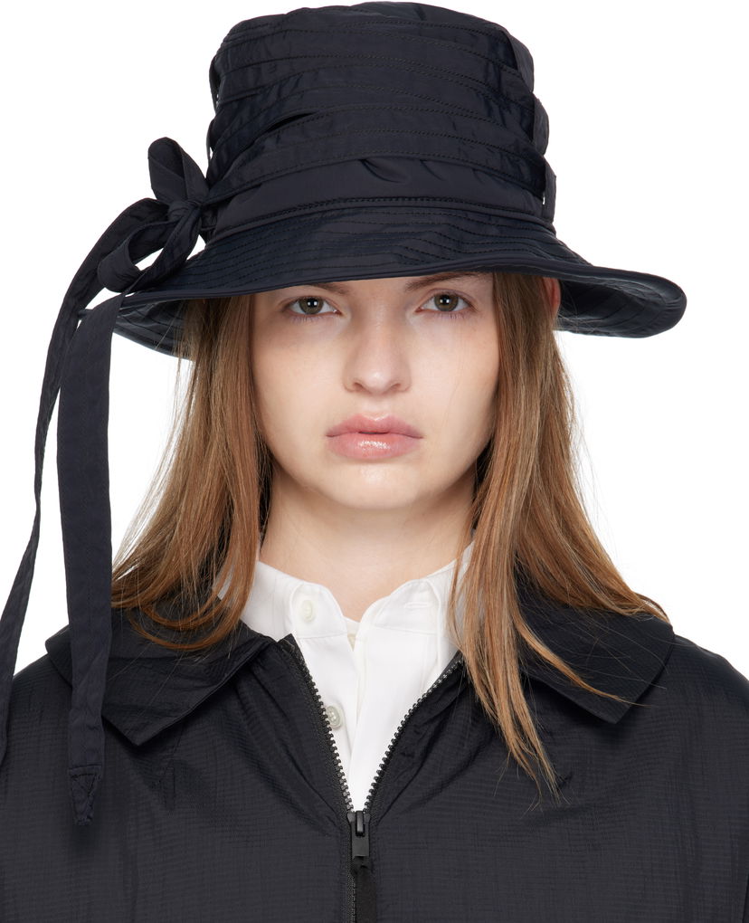 Šešir Y-3 Y-3 Cinch Bucket Hat Crna | JX8362