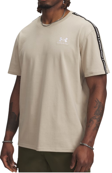 Majica kratkih rukava Under Armour Icon HWT Taping T-Shirt Bež | 1390300-299, 0