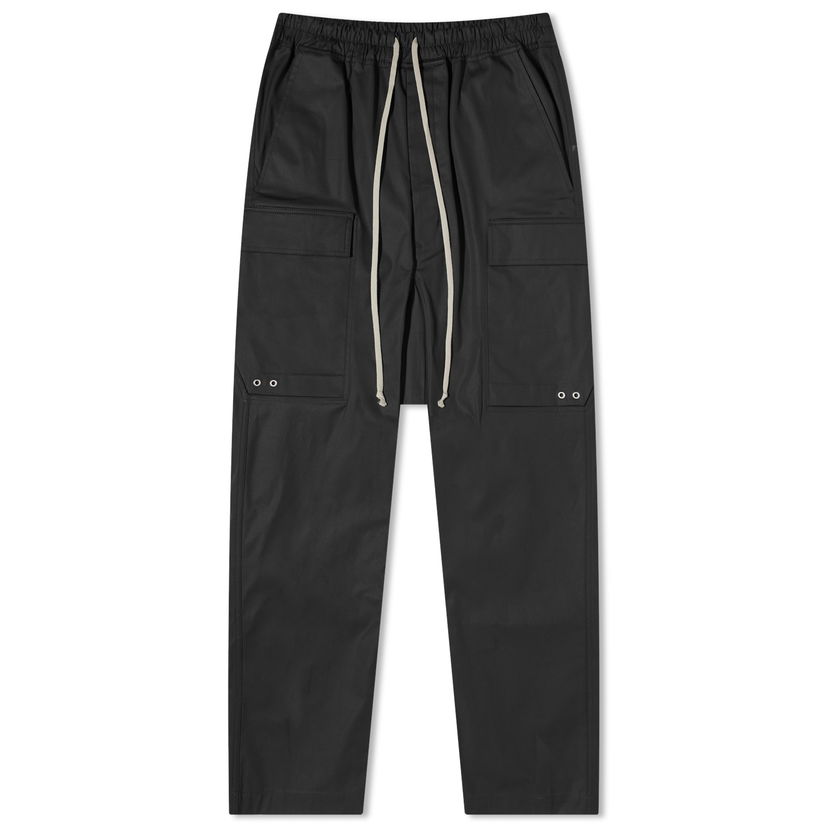 Cargo hlače Rick Owens Long Cargo Pants Crna | RU02C7379-TE-09