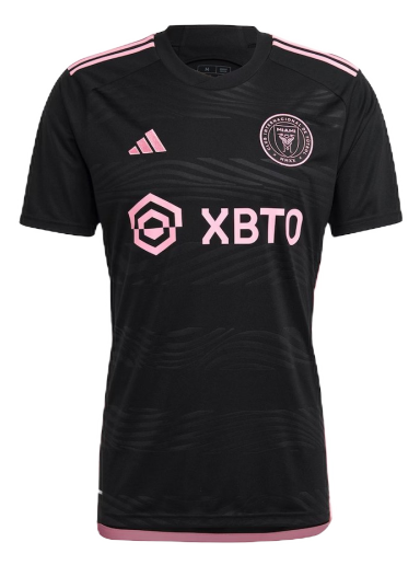 Dres adidas Performance Inter Miami CF Lionel Messi 22/23 Away Replica Player Jersey Crna | JE9704