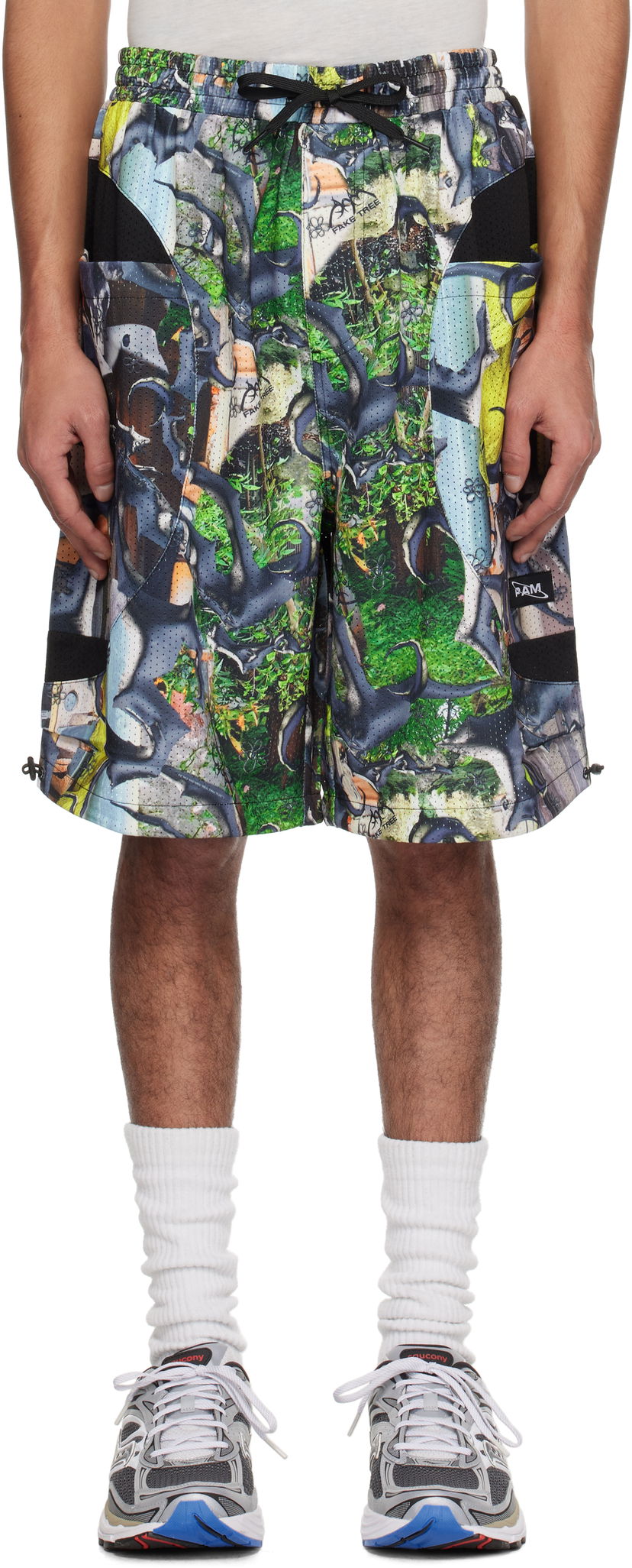 Kratke hlače Perks And Mini P.A.M. Real Tree Mesh Shorts Višebojno | 80048