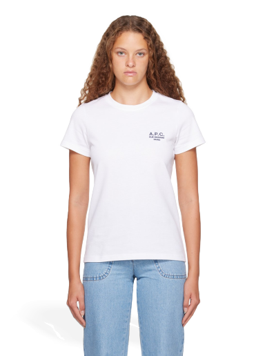Majica kratkih rukava A.P.C. Denise Bijela | COEZC-F26842