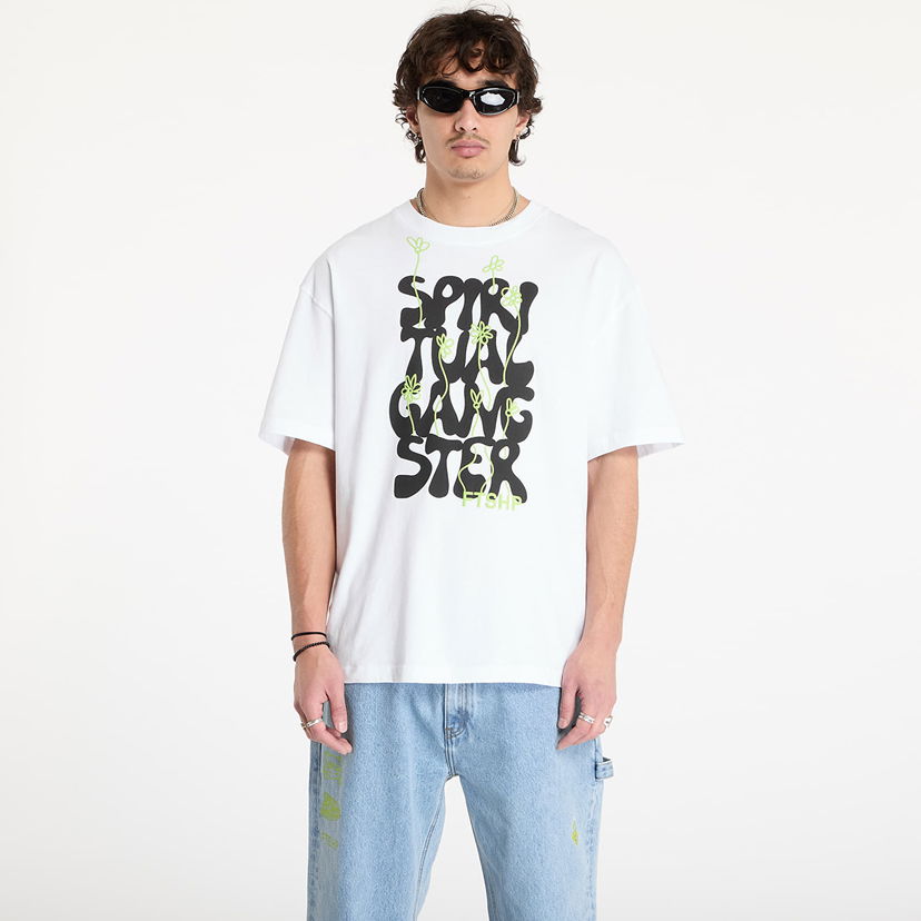 Majica kratkih rukava Footshop Spiritual Gangster Graphic T-Shirt Bijela | FTSHP_389