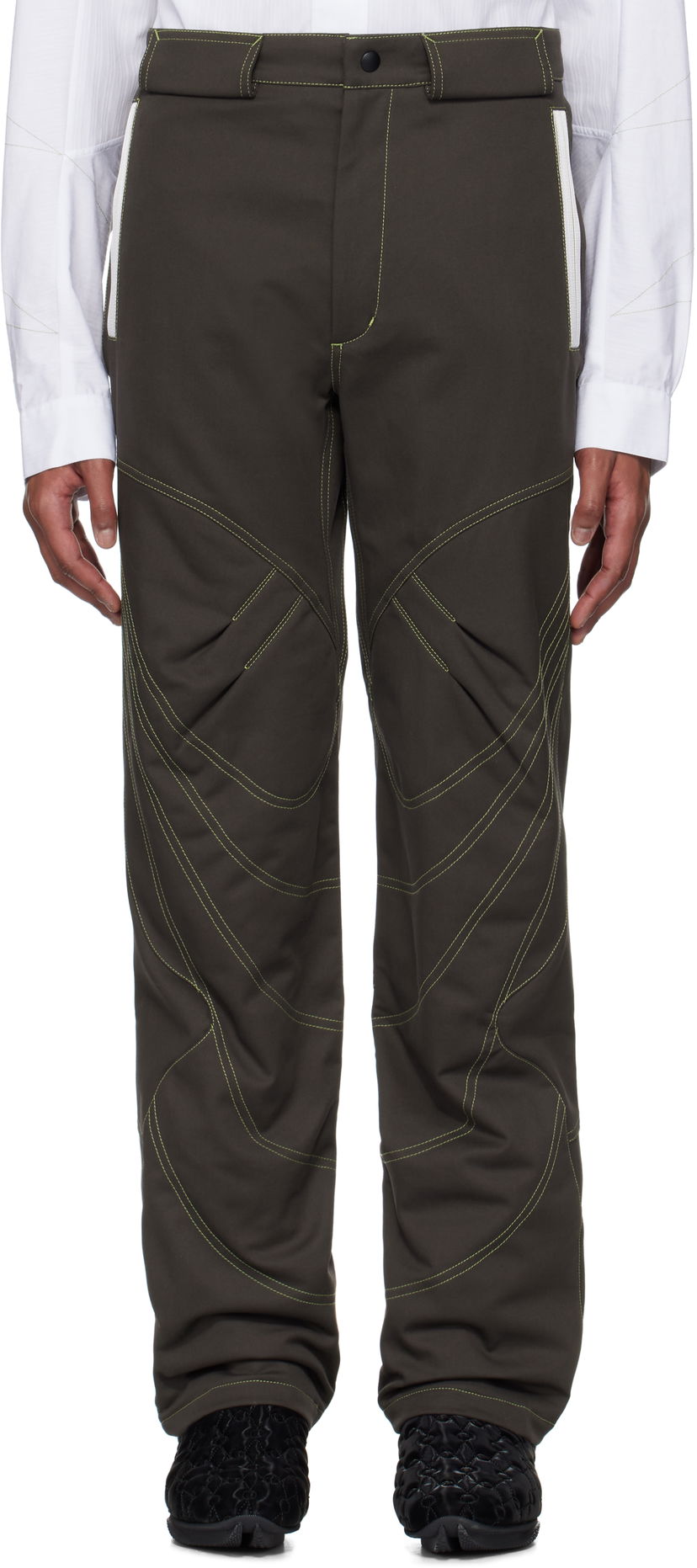 Hlače KIKO KOSTADINOV Kiko Kostadinov Solix Zip Trousers Zelena | KKSS25T03-11