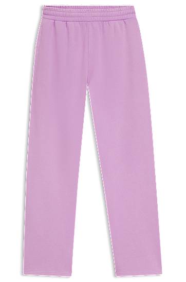 Trenirka BOSS Loose-Fit Cotton Terry Tracksuit Bottoms Ljubičasta | 50545019