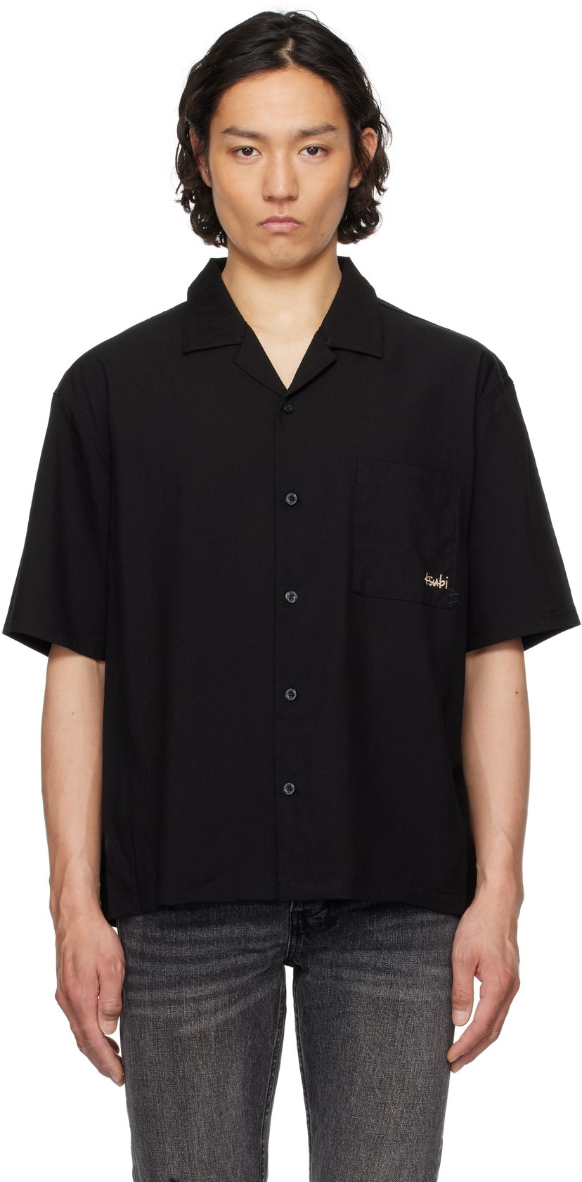 Košulja Ksubi Ksubi 1999 Diner Short Sleeve Shirt Crna | MSP25SH015